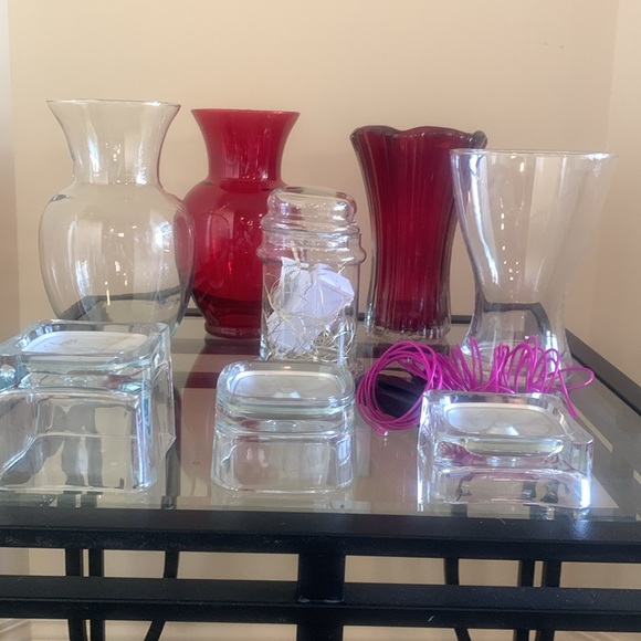 ✨10 pcs glassware vase, LEDS, candle / scent wax holders✨ - Picture 11 of 11